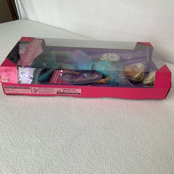 New Barbie USA Olympic Skater Barbie Doll 18501 Vintage 1997 Unopened - Picture 5 of 8